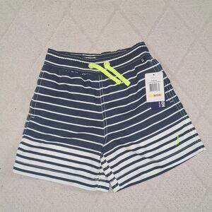 Nautica Board Swim Shorts Kids Boys MEDIUM 5/6 Surf Summer Vacation Travel